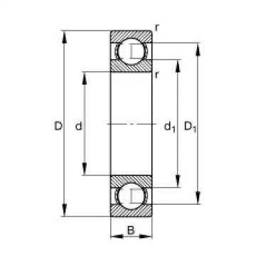 Bearing 16011 FAG