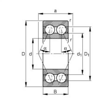 Bearing 3003-B-TVH FAG