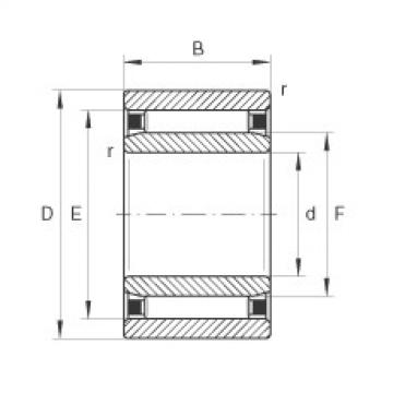 Bearing NAO30X45X17 INA