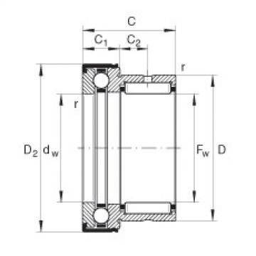 Bearing NKX30-Z INA