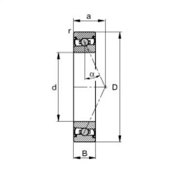 Bearing HCS7006-E-T-P4S FAG