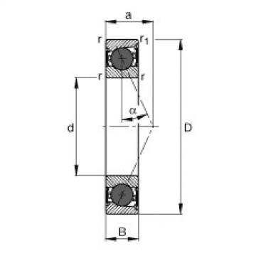 Bearing HCB7006-E-2RSD-T-P4S FAG