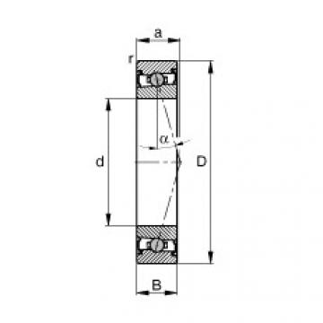 Bearing HCS71914-C-T-P4S FAG