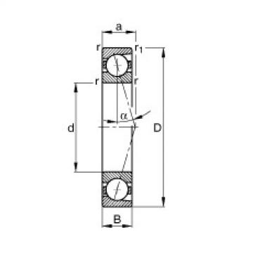 Bearing B7010-C-T-P4S FAG