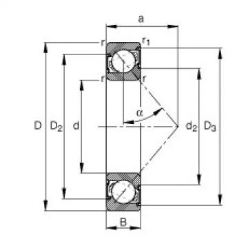 Bearing 7205-B-2RS-TVP FAG