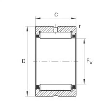 Bearing NK12/16 INA