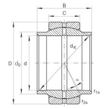 Bearing GE100-LO INA