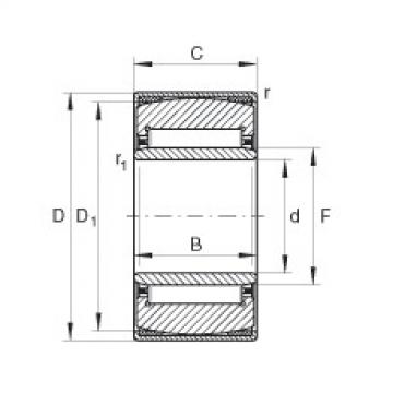 Bearing PNA20/42 INA