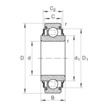 Bearing 207-KRR-AH03 INA