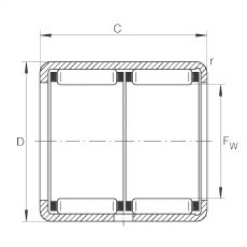 Bearing HK1622-ZW INA