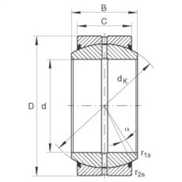 Bearing GE140-DO-2RS INA