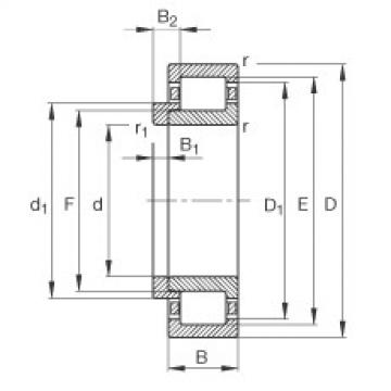 Bearing NJ2204-E-TVP2 + HJ2204-E FAG