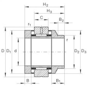 Bearing ZARN3080-L-TV INA