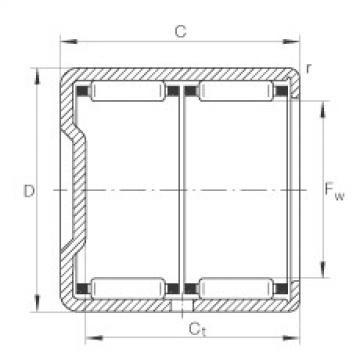 Bearing BK1622-ZW INA