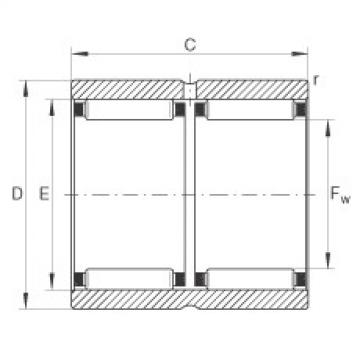 Bearing RNAO18X30X24-ZW-ASR1 INA