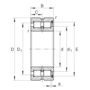 Bearing SL185012 INA