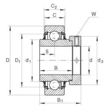 Bearing E25-KLL INA