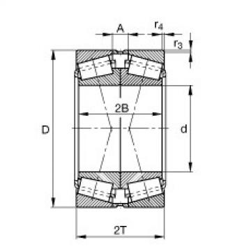 Bearing 30218-A-N11CA FAG