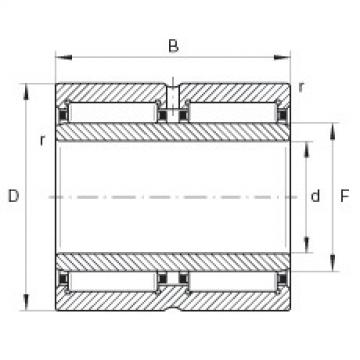 Bearing NA69/32-ZW INA