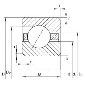 Bearing CSEA020 INA