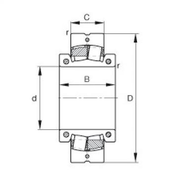 Bearing 231SM140-MA FAG