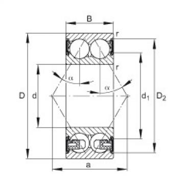 Bearing 3202-BD-2HRS-TVH FAG