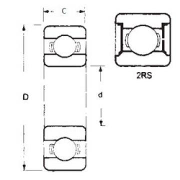 Bearing 16004-2RS FBJ