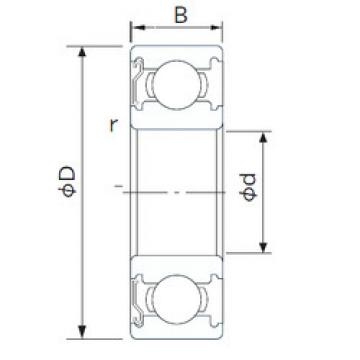 Bearing 1616-Z CYSD