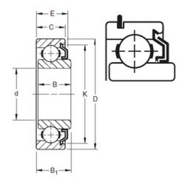 Bearing 203KLG Timken