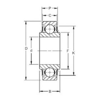 Bearing 208KRR2 Timken