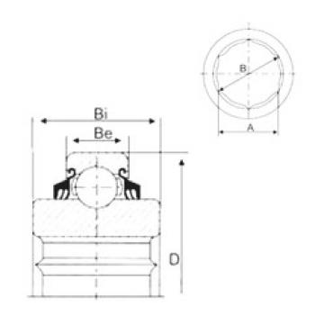 Bearing W208PPB21 CYSD