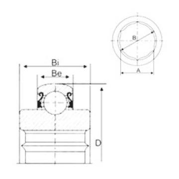 Bearing 206KRRB6 CYSD