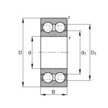 Bearing 4207-B-TVH FAG