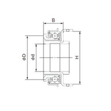 Bearing 47SCRN31P-1 NACHI