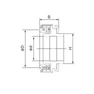 Bearing 44SCRN28P-8 NACHI