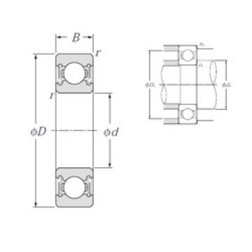 Bearing 6000LLB NTN