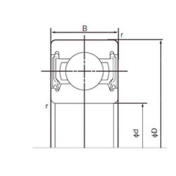 Bearing 6001-2NSE NACHI