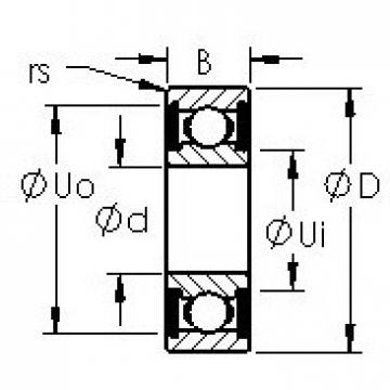 Bearing R3A-2RS AST