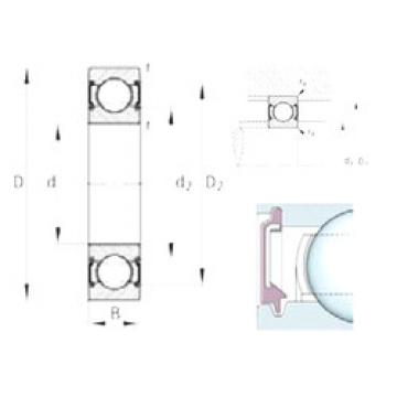 Bearing 6000-C-2BRS FAG