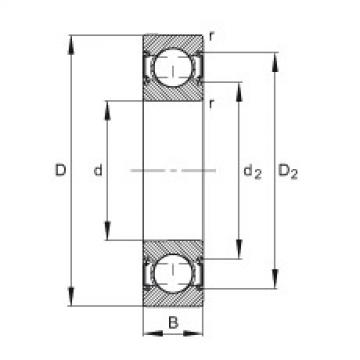 Bearing 6201-C-2HRS FAG