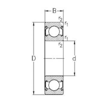 Bearing 6001-2Z NKE