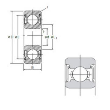 Bearing 626DD NMB