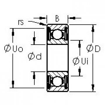 Bearing SR166ZA0205 AST