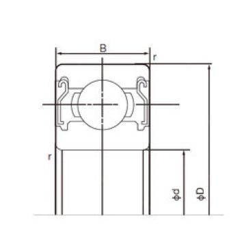 Bearing 6005ZZE NACHI