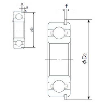 Bearing 6004NR NACHI