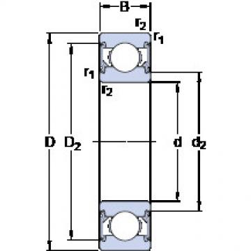 Bearing 6003-2RSH SKF