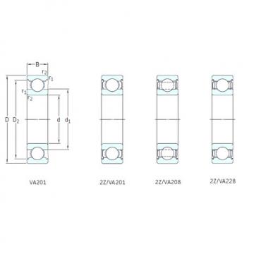 Bearing 6211-2Z/VA201 SKF