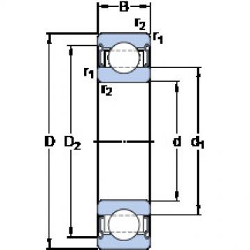 Bearing 6006-2Z/VA208 SKF