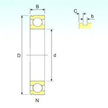 Bearing 6004 N ISB