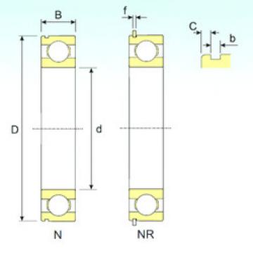 Bearing 6006 NR ISB